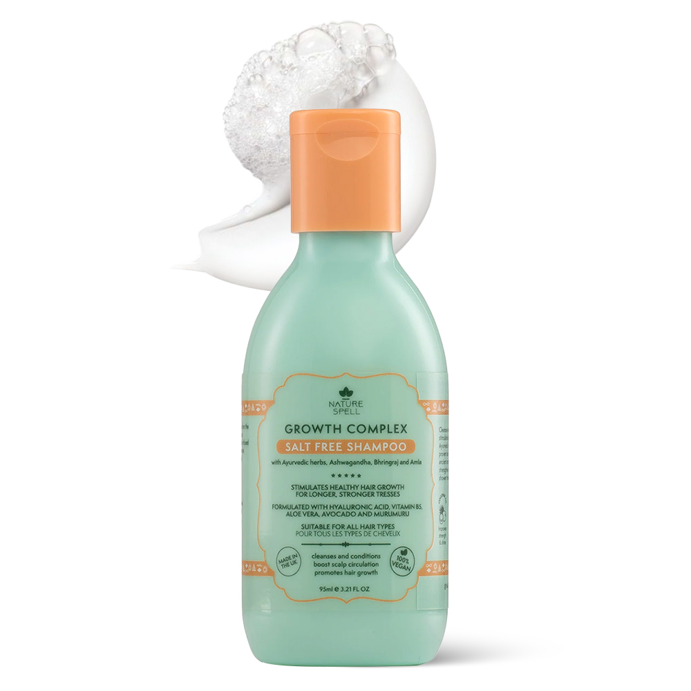 Sampon pentru cresterea parului Nature Spell Hair growth shampoo Tarvel Size