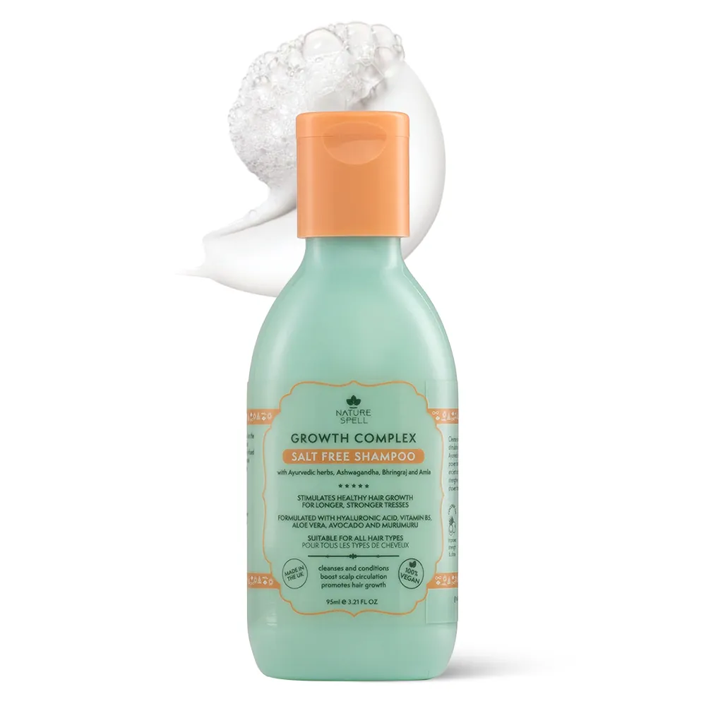 Sampon pentru cresterea parului Nature Spell Hair growth shampoo Tarvel Size