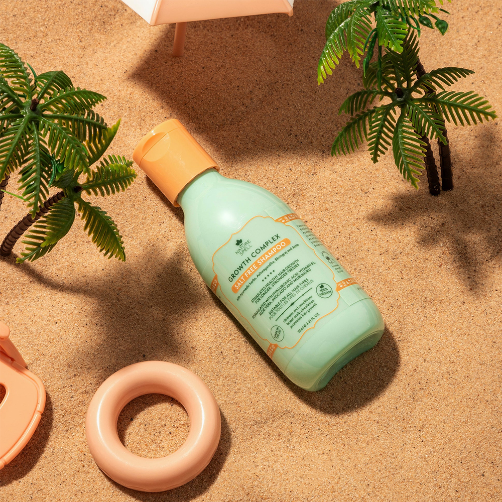 Sampon pentru cresterea parului Nature Spell Hair growth shampoo Tarvel Size