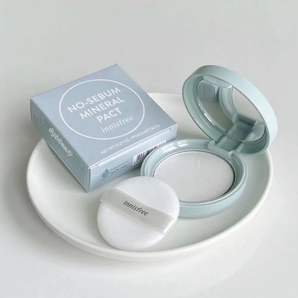 Pudra Compacta Anti-Sebum Innisfree No Sebum Mineral Pact