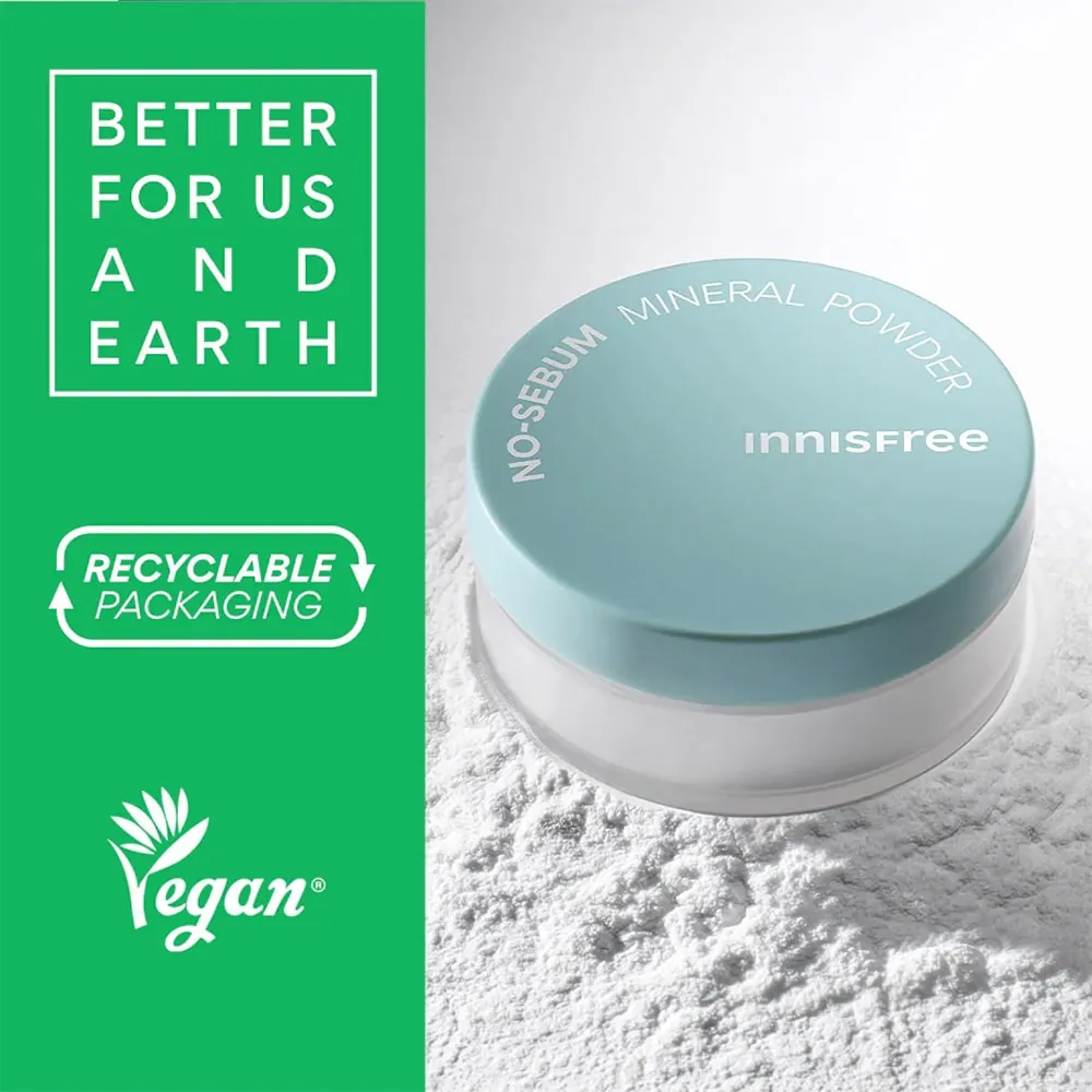 Pudra Minerala Anti-Sebum Innisfree No-Sebum Mineral Powder