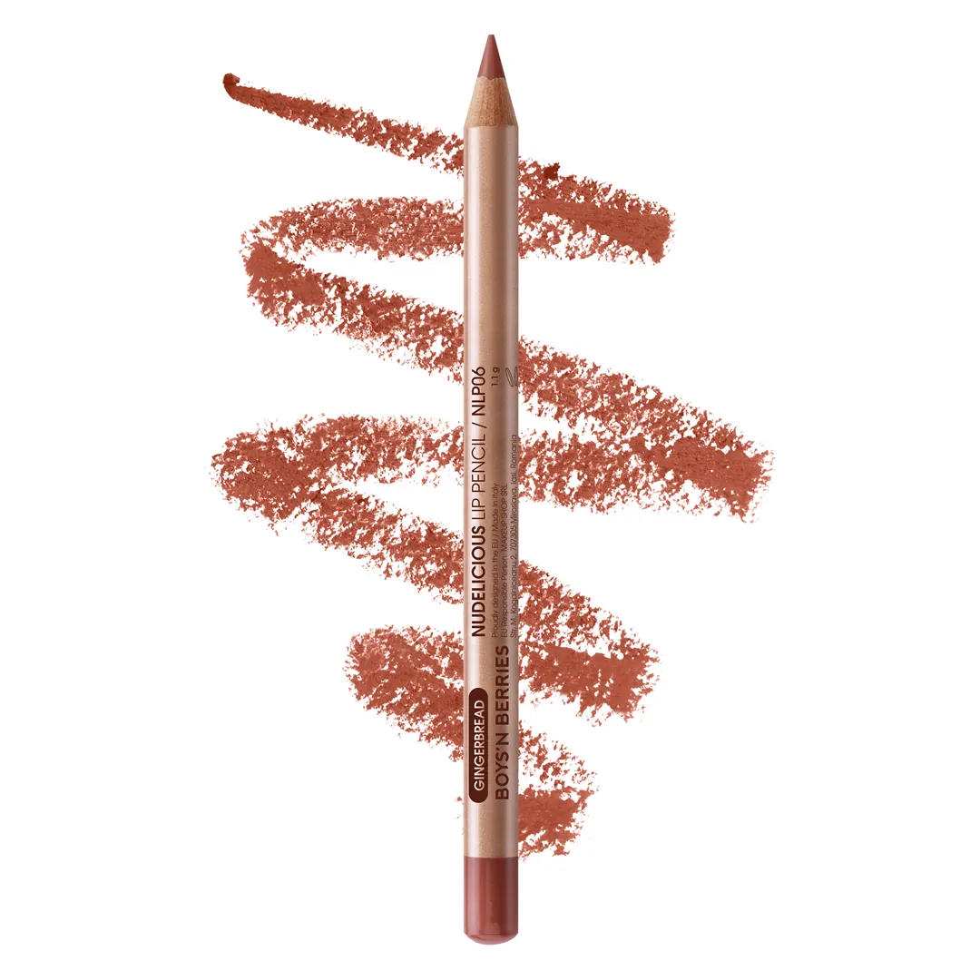 Creion Buze Boys`n Berries Nudelicious Lip Pencil Gingerbread