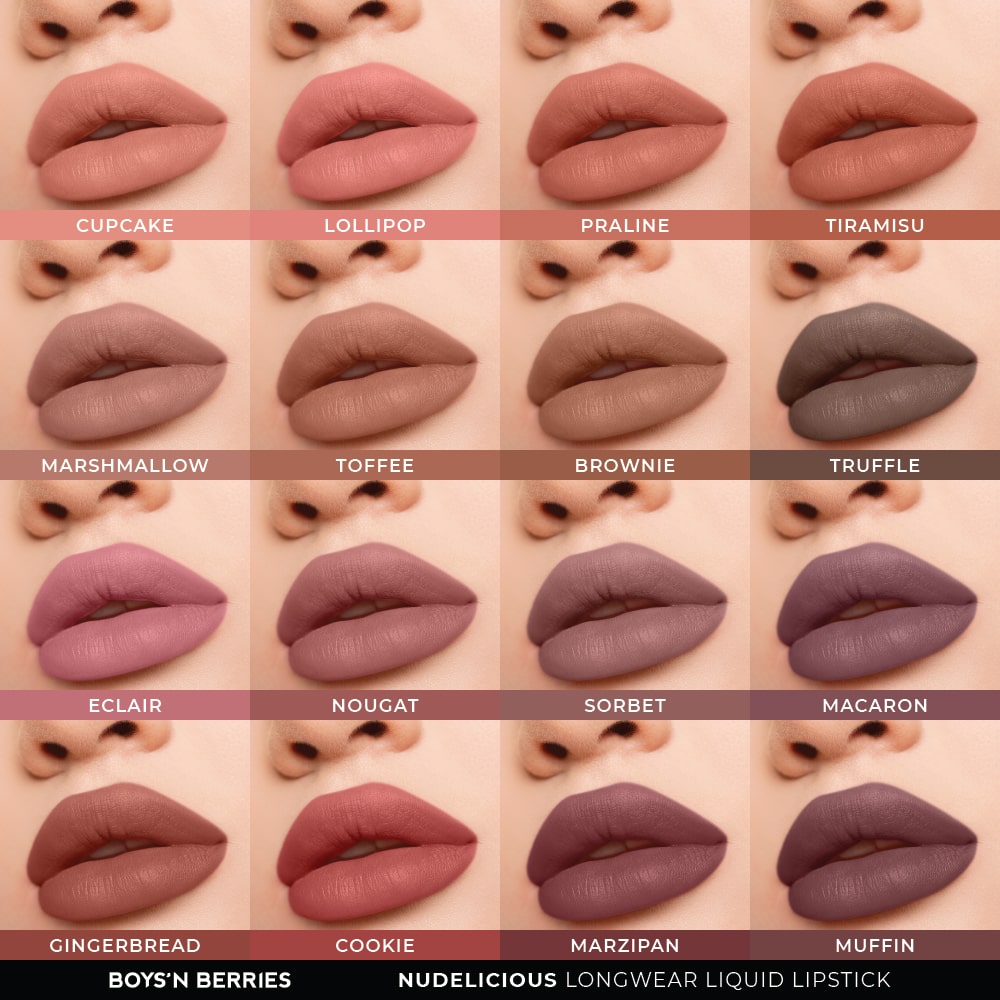 Ruj Lichid Mat Boys`n Berries Nudelicious