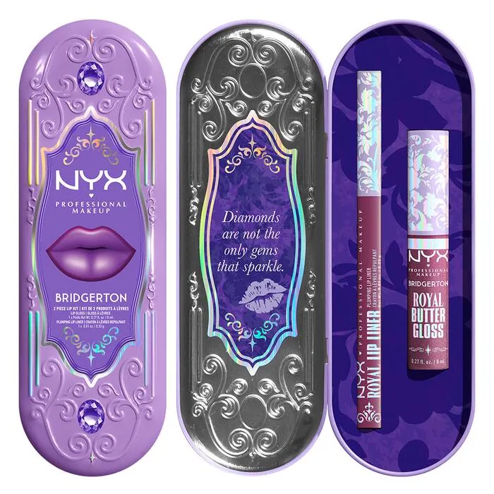 Set pentru buze 2 piese NYX Professional Makeup Bridgerton 2 Piece Lip Kit Set pentru buze 2 piese NYX Professional Makeup Bridgerton 2 Piece Lip Kit BRLK02