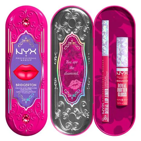 Set pentru buze 2 piese NYX Professional Makeup Bridgerton 2 Piece Lip Kit Set pentru buze 2 piese NYX Professional Makeup Bridgerton 2 Piece Lip Kit BRLK03