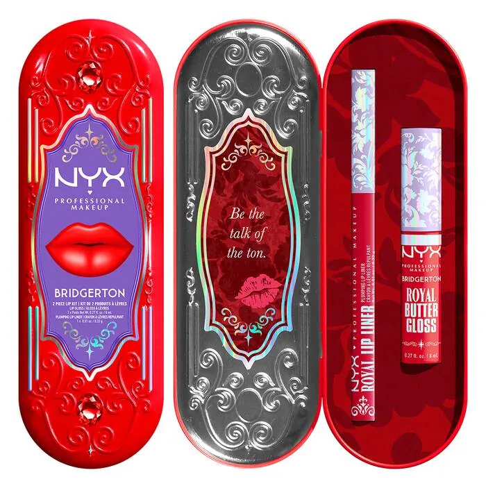 Set pentru buze 2 piese NYX Professional Makeup Bridgerton 2 Piece Lip Kit Set pentru buze 2 piese NYX Professional Makeup Bridgerton 2 Piece Lip Kit BRLK04