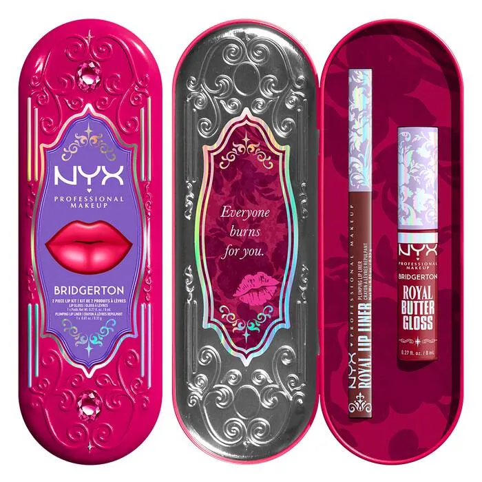 Set pentru buze 2 piese NYX Professional Makeup Bridgerton 2 Piece Lip Kit Set pentru buze 2 piese NYX Professional Makeup Bridgerton 2 Piece Lip Kit BRLK05