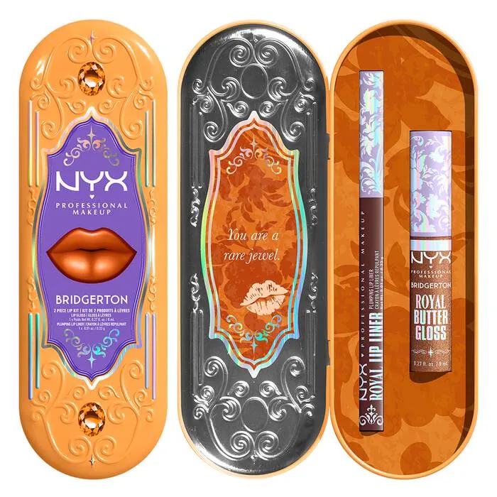 Set pentru buze 2 piese NYX Professional Makeup Bridgerton 2 Piece Lip Kit Set pentru buze 2 piese NYX Professional Makeup Bridgerton 2 Piece Lip Kit BRLK06