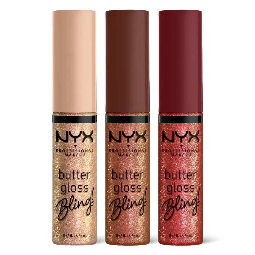 Luciu buze NYX Professional Makeup Butter Gloss Bling BRING THE BLING