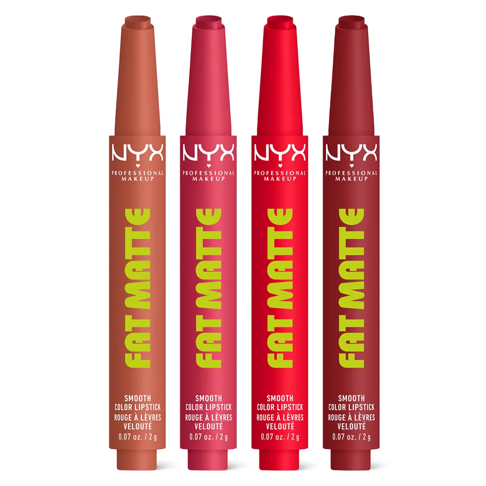 Ruj mat NYX Professional Makeup Fat Matte Smooth Color Lipstick NYX Professional Makeup