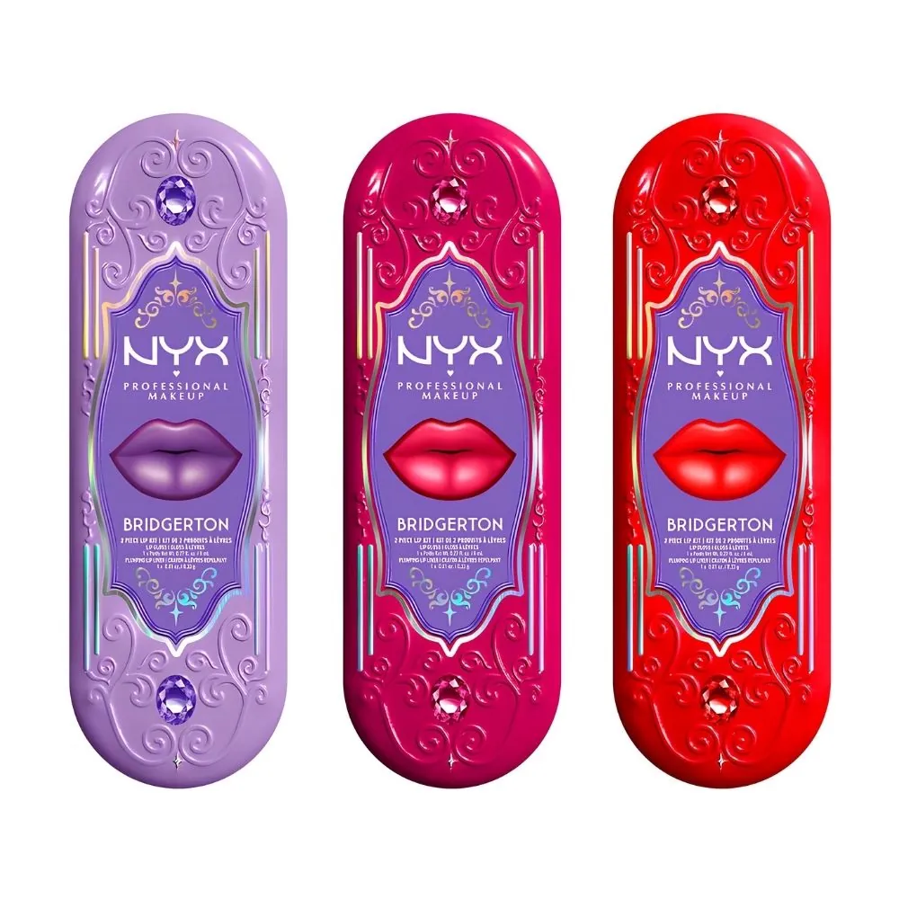 Set pentru buze 2 piese NYX Professional Makeup Bridgerton 2 Piece Lip Kit NYX Professional Makeup