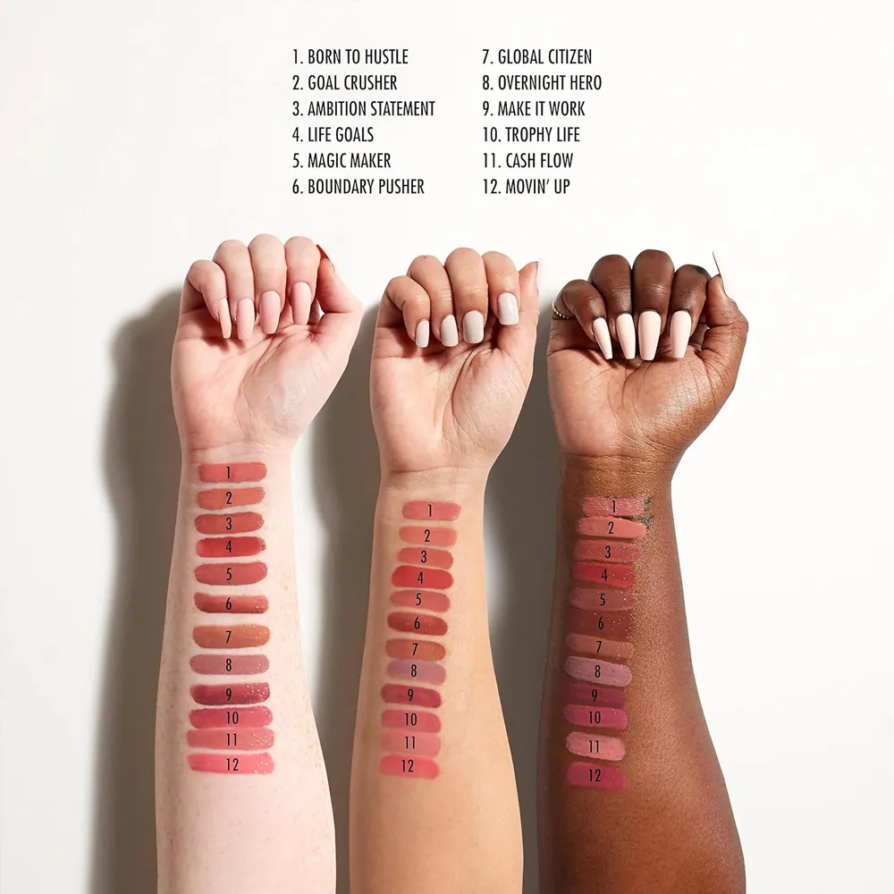 Ruj lichid Nyx Professional Makeup Shine Loud Pro Pigment Shine Ambition Statement