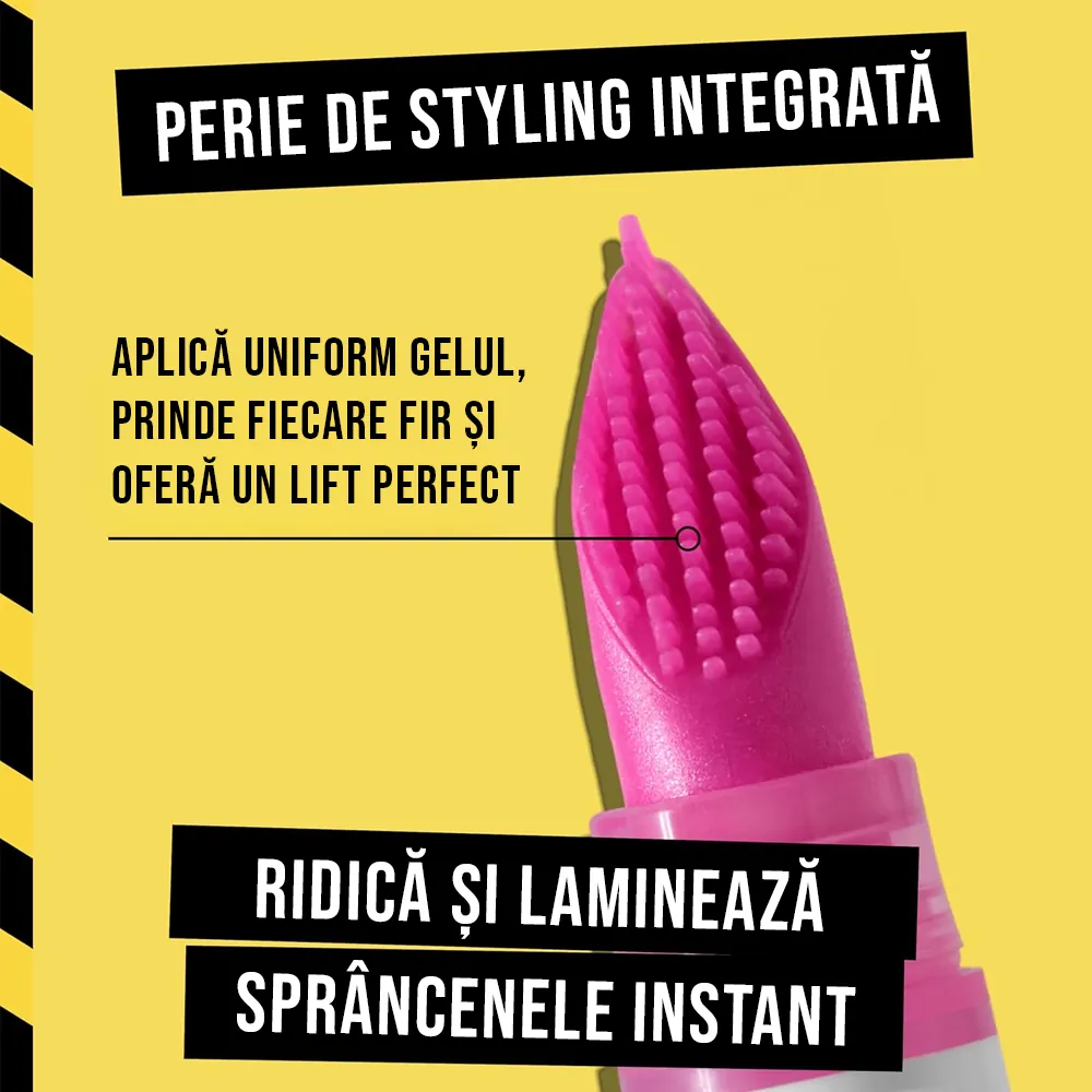 Gel pentru Laminare Sprancene Nyx Professional Makeup The Brow Glue Crazy Lift Brow Lamination Gel