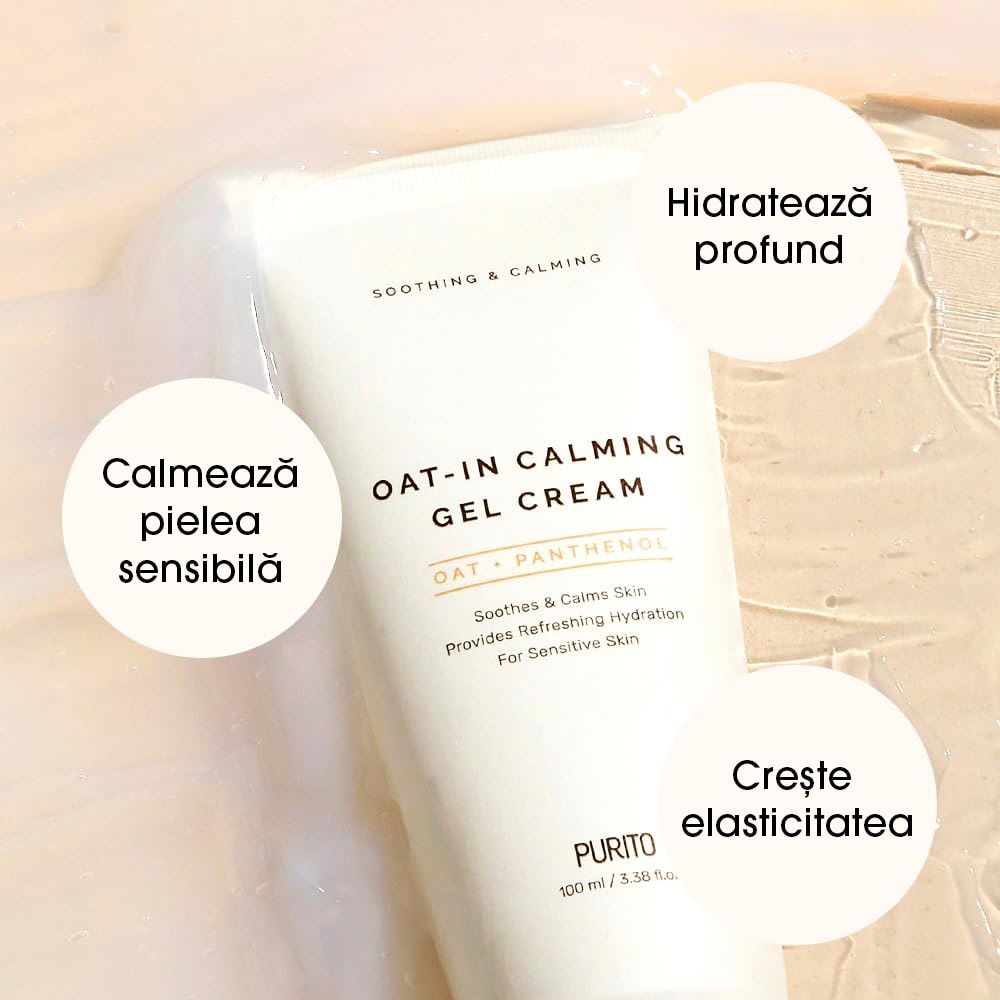 Gel Calmant & Hidratant PURITO Oat-in Calming Gel Cream