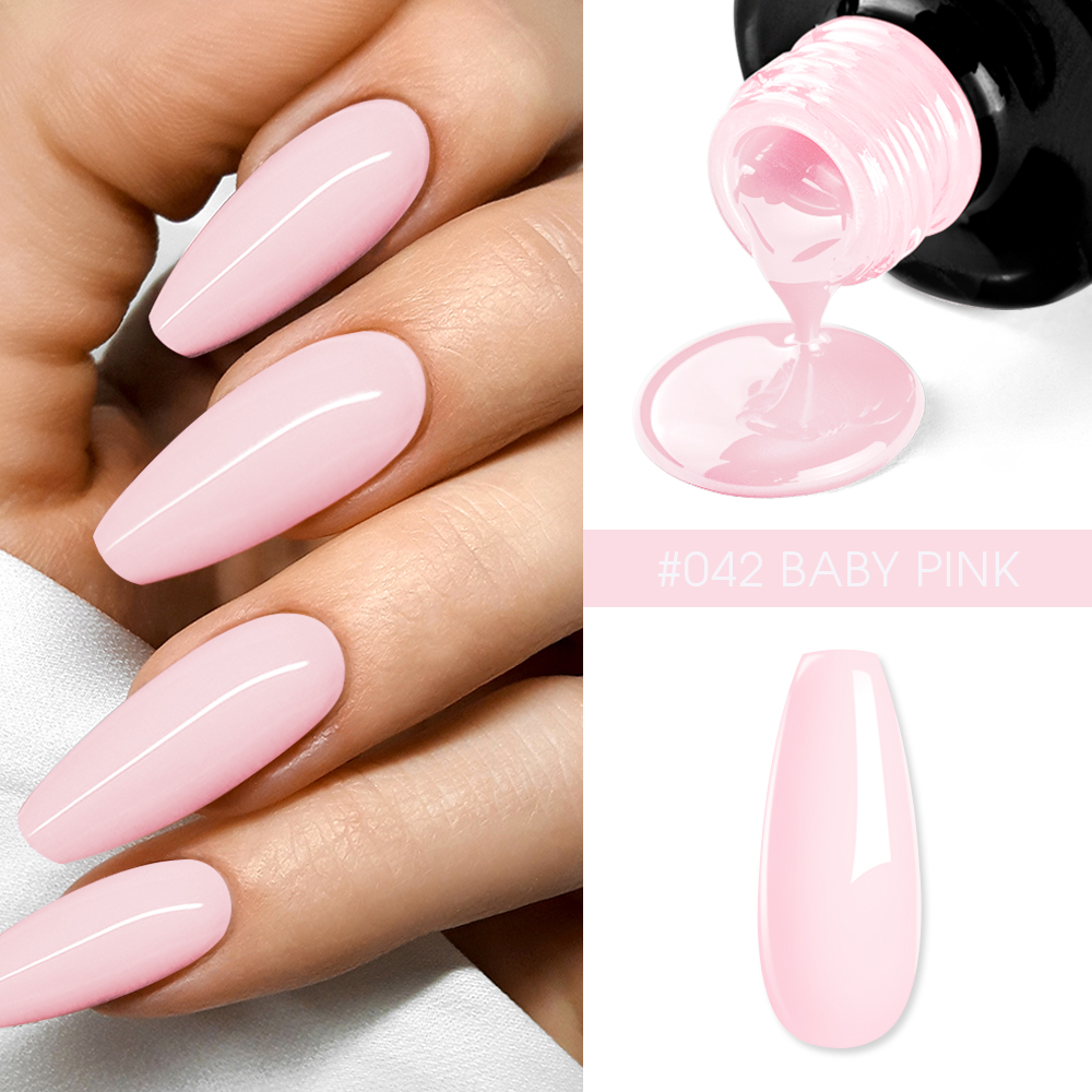 Oja Semipermanenta BO.NAIL Soakable Gel Polish #042 Baby Pink