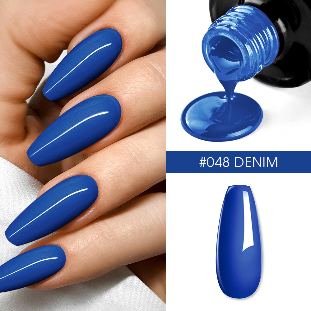 Oja Semipermanenta BO.NAIL Soakable Gel Polish #048 Denim