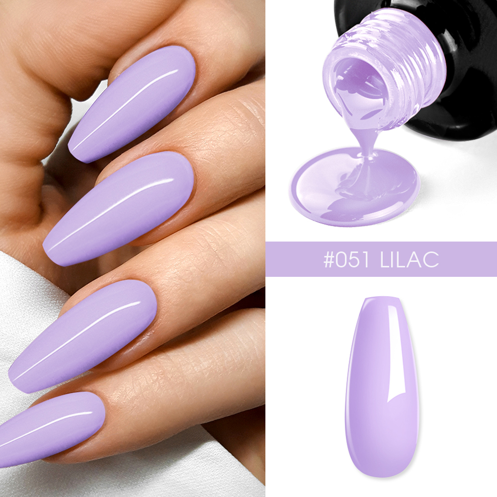 Oja Semipermanenta BO.NAIL Soakable Gel Polish #051 Lilac