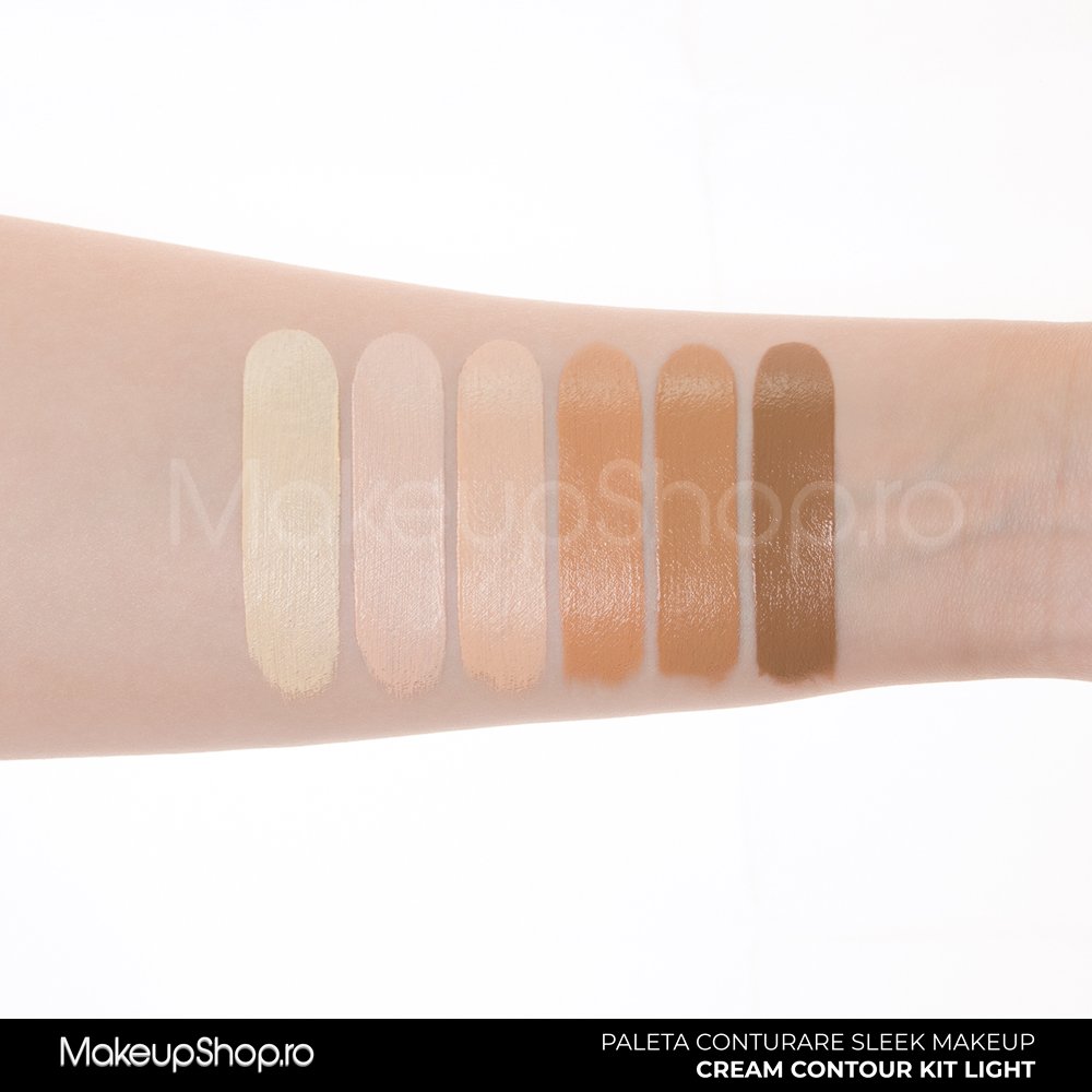 Paleta pentru Conturare Sleek MakeUP Cream Contour Kit Light
