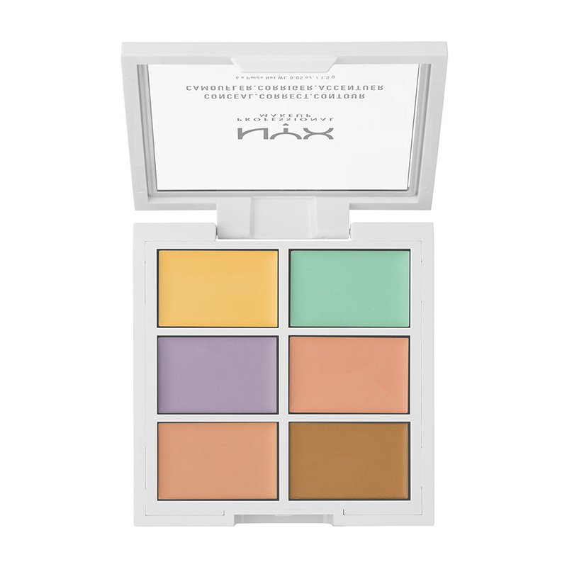 Paleta Corectoare NYX Professional Makeup Conceal, Correct, Contour COLOR CORRECTING