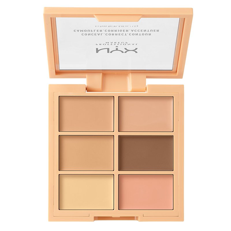 Paleta Corectoare NYX Professional Makeup Conceal, Correct, Contour LIGHT