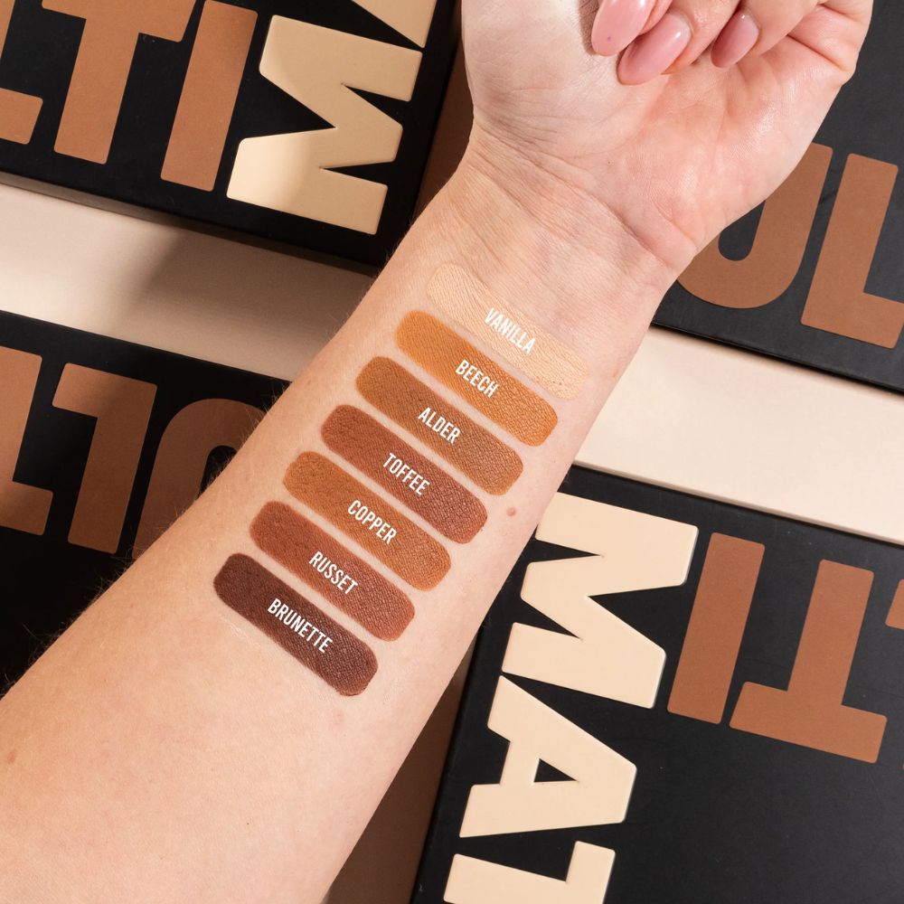 Paleta de Farduri BPerfect Ultimattes Shadow Palette