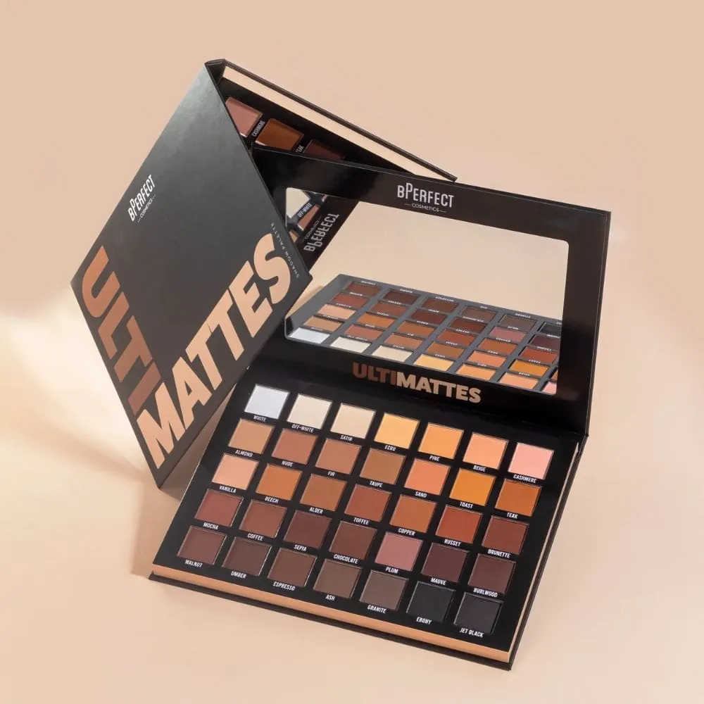 Paleta de Farduri BPerfect Ultimattes Shadow Palette