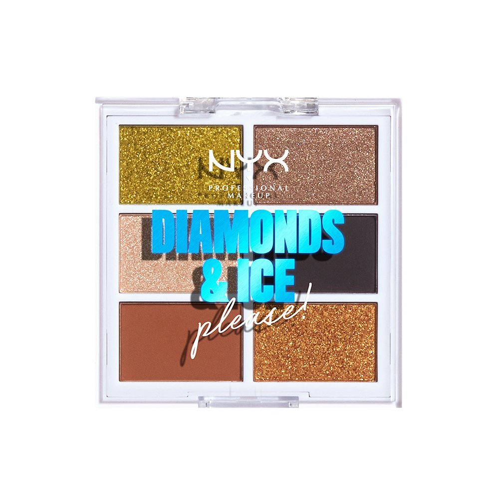 Paleta de farduri NYX Professional Makeup D&I Please Shadow Palette Jeweled N Jaded