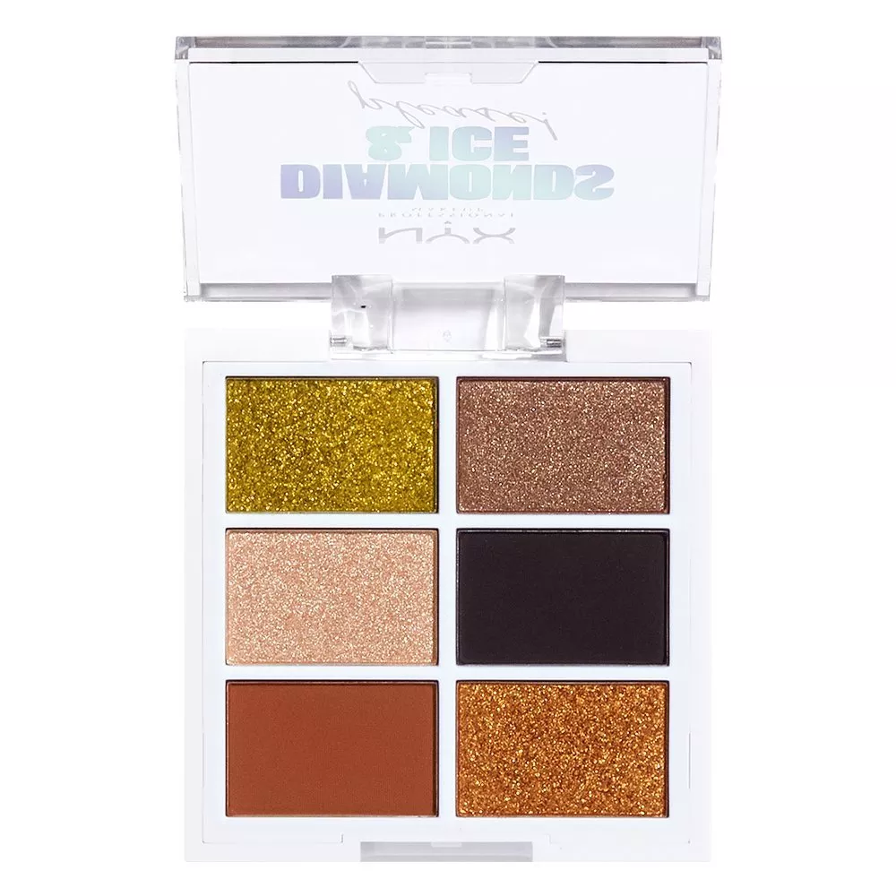 Paleta de farduri NYX Professional Makeup D&I Please Shadow Palette Jeweled N Jaded