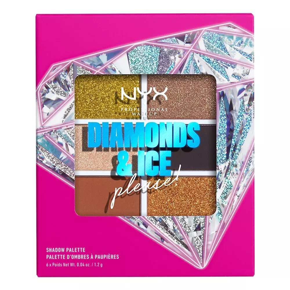 Paleta de farduri NYX Professional Makeup D&I Please Shadow Palette Jeweled N Jaded