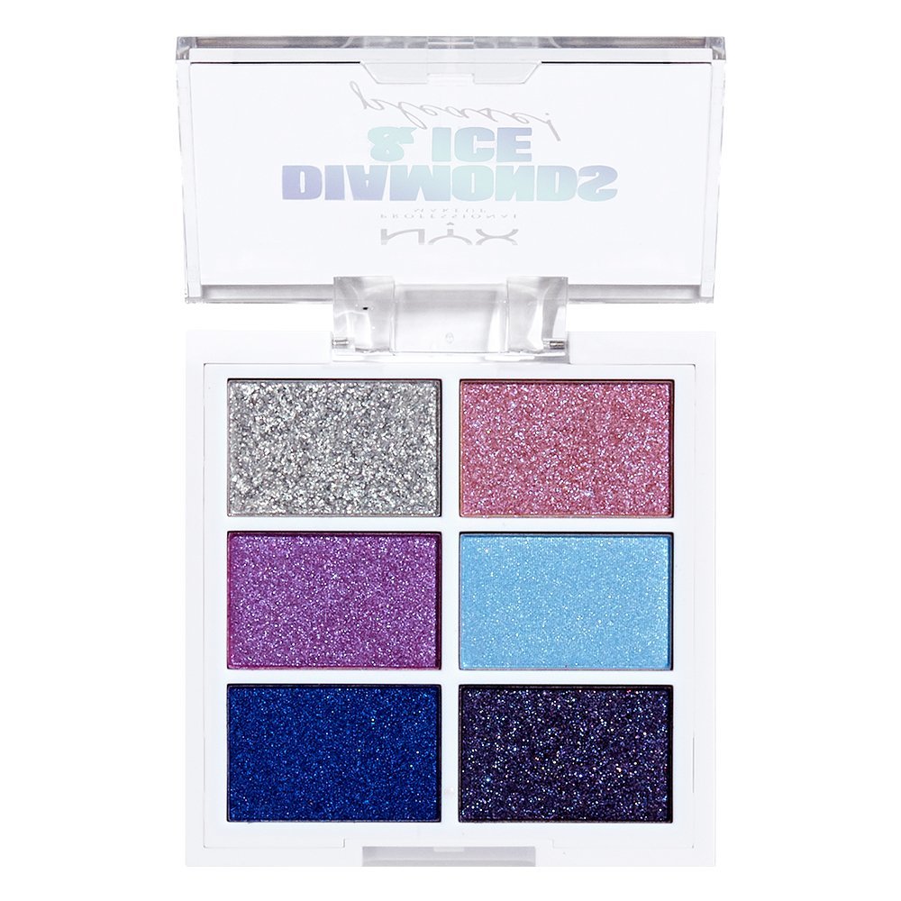 Paleta de farduri NYX Professional Makeup D&I Please Shadow Palette Sky Gems