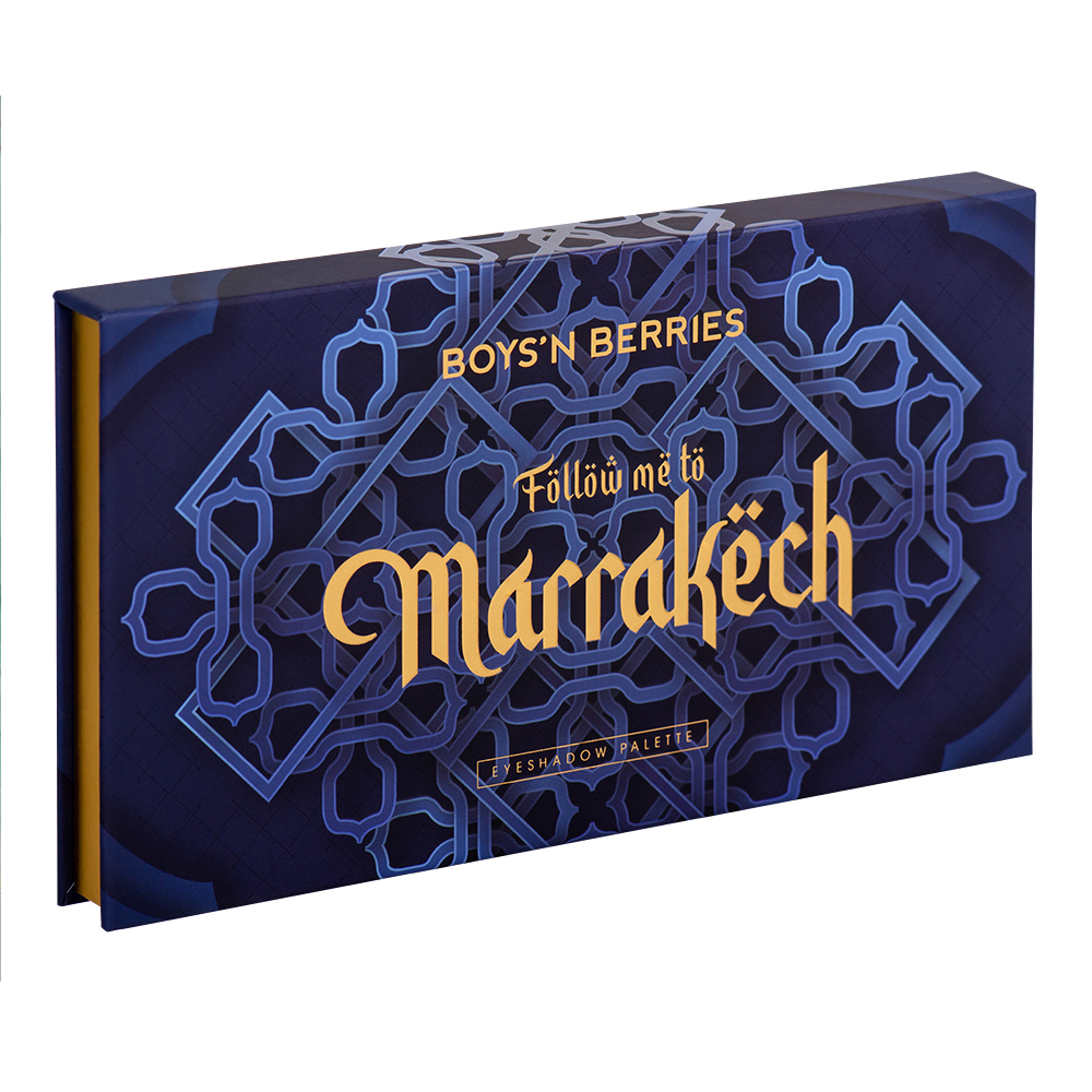 Paleta de Machiaj Boys`n Berries Follow Me to Marrakech Eyeshadow Palette