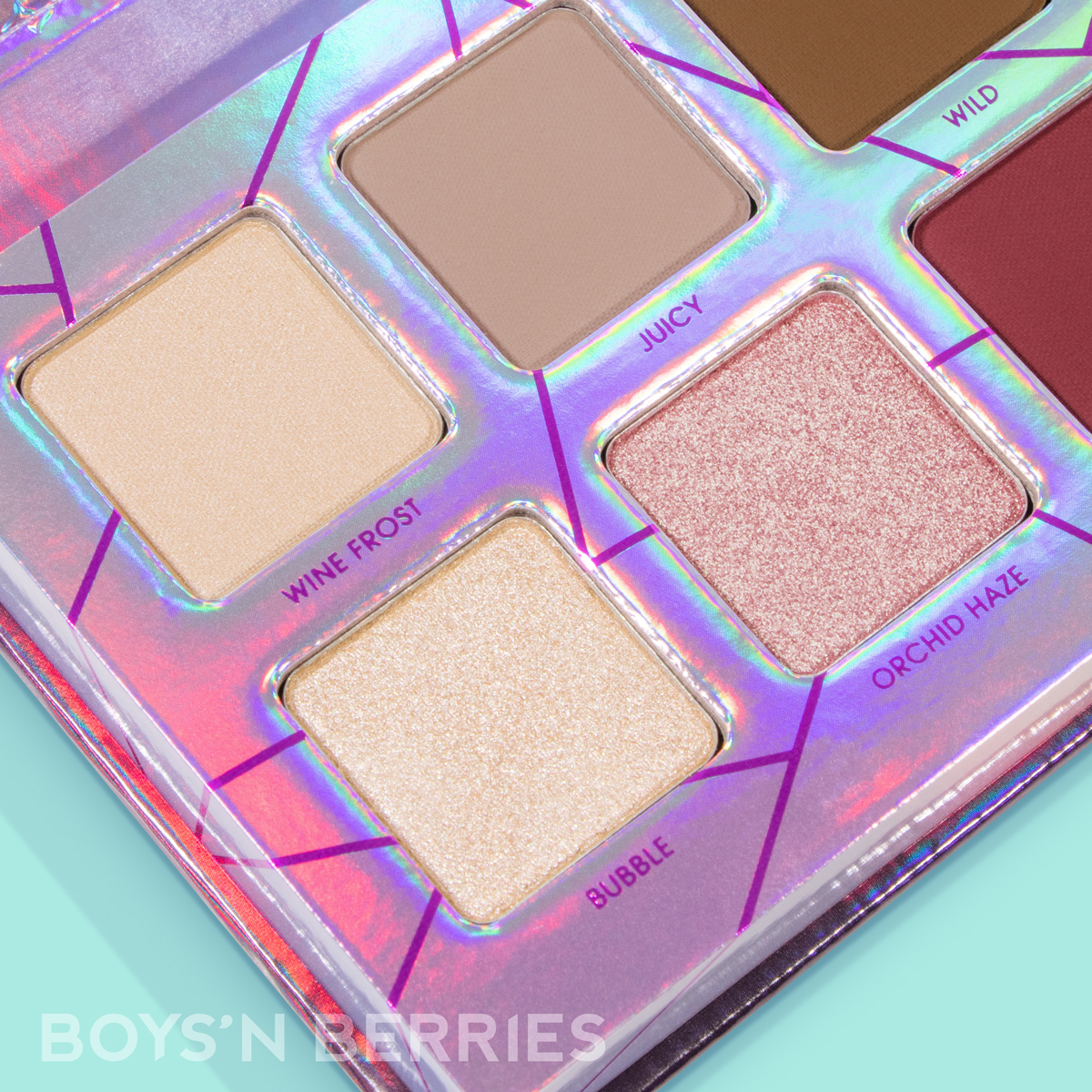 Paleta Farduri Boys`n Berries 14K Pro Eyeshadow Palette Crushed Berries