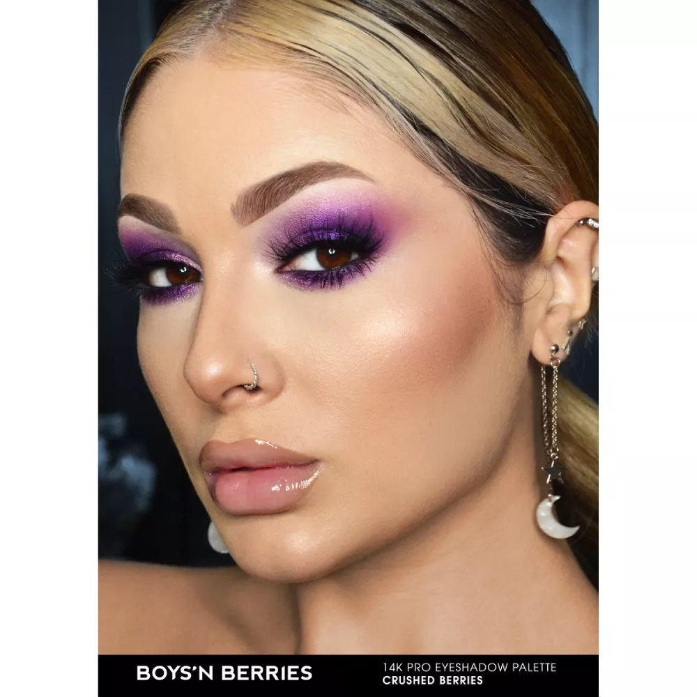 Paleta Farduri Boys`n Berries 14K Pro Eyeshadow Palette Crushed Berries