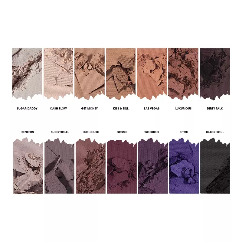 Paleta Farduri Boys`n Berries 14K Pro Eyeshadow Palette Matterial Girl