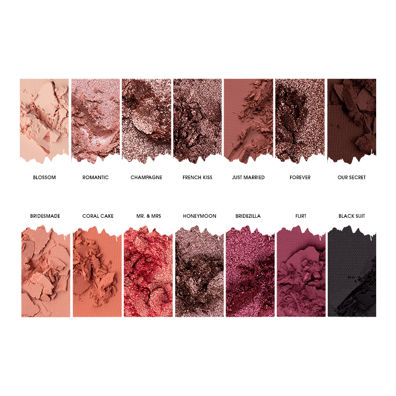 Paleta farduri Boys`n Berries 14K Pro Eyeshadow Palette Save The Date