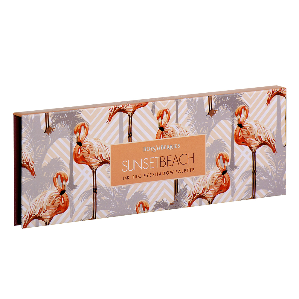 Paleta farduri Boys`n Berries 14K Pro Eyeshadow Palette Sunset Beach