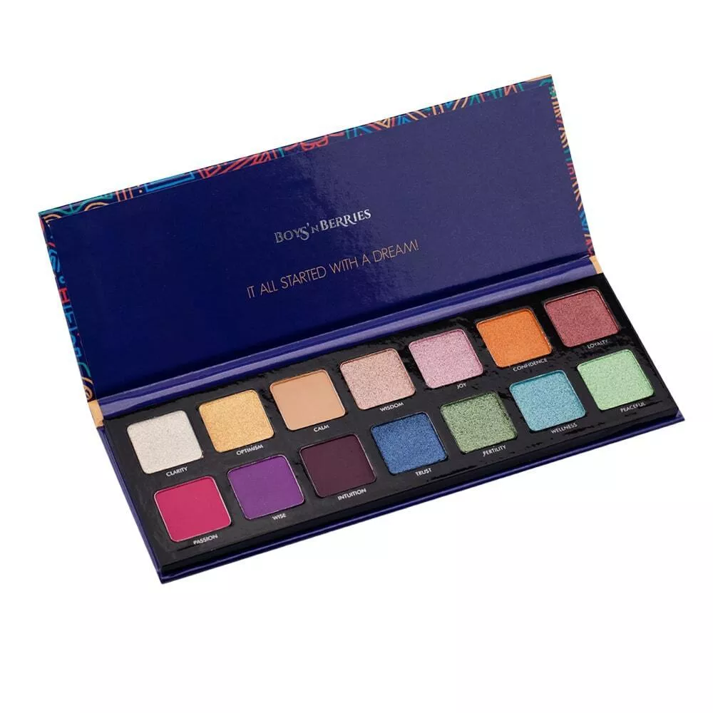 Paleta farduri Boys`n Berries 14K Pro Eyeshadow Palette Vivid Dreams