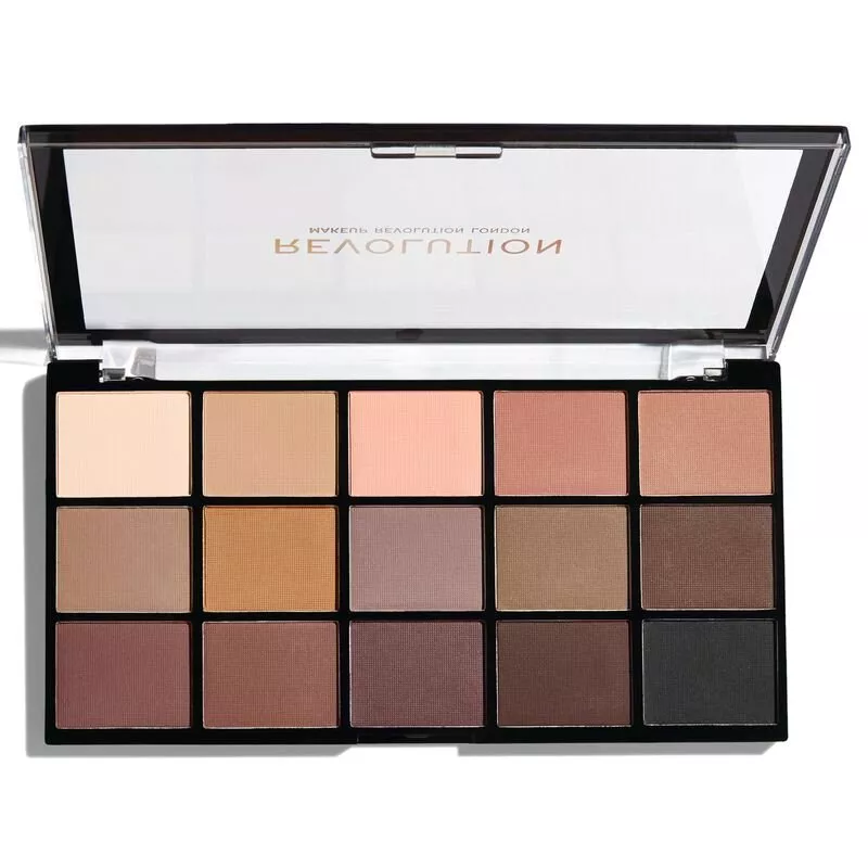 Paleta farduri Makeup Revolution Reloaded Palette Basic Mattes
