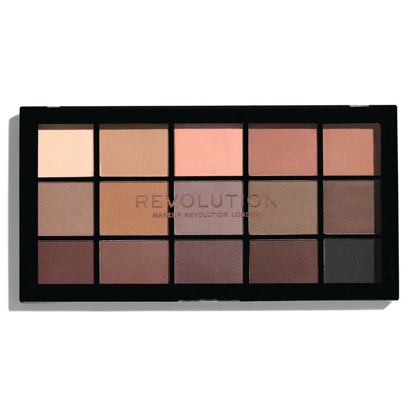 Paleta farduri Makeup Revolution Reloaded Palette Basic Mattes