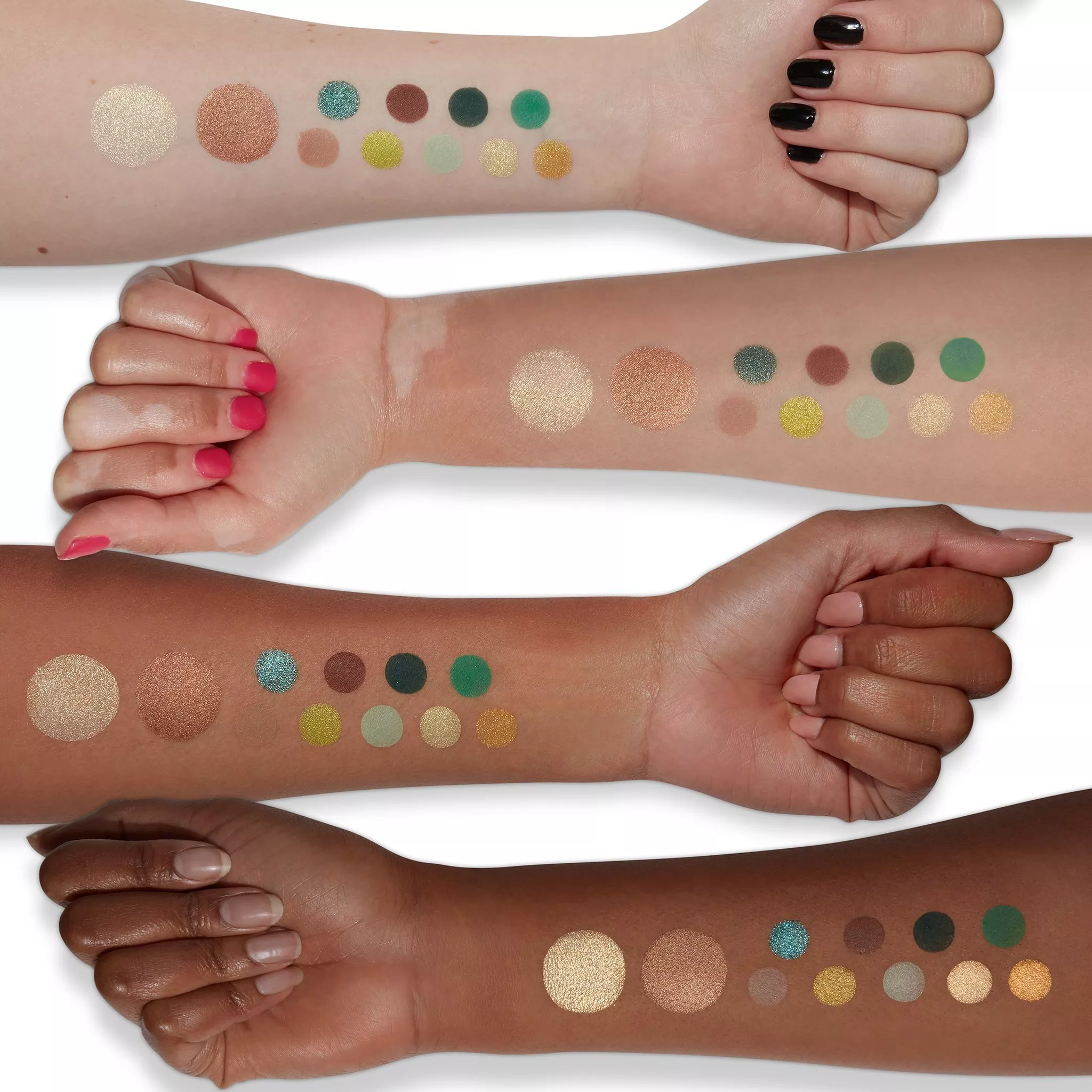 Paleta Farduri Milani Gilded Jade
