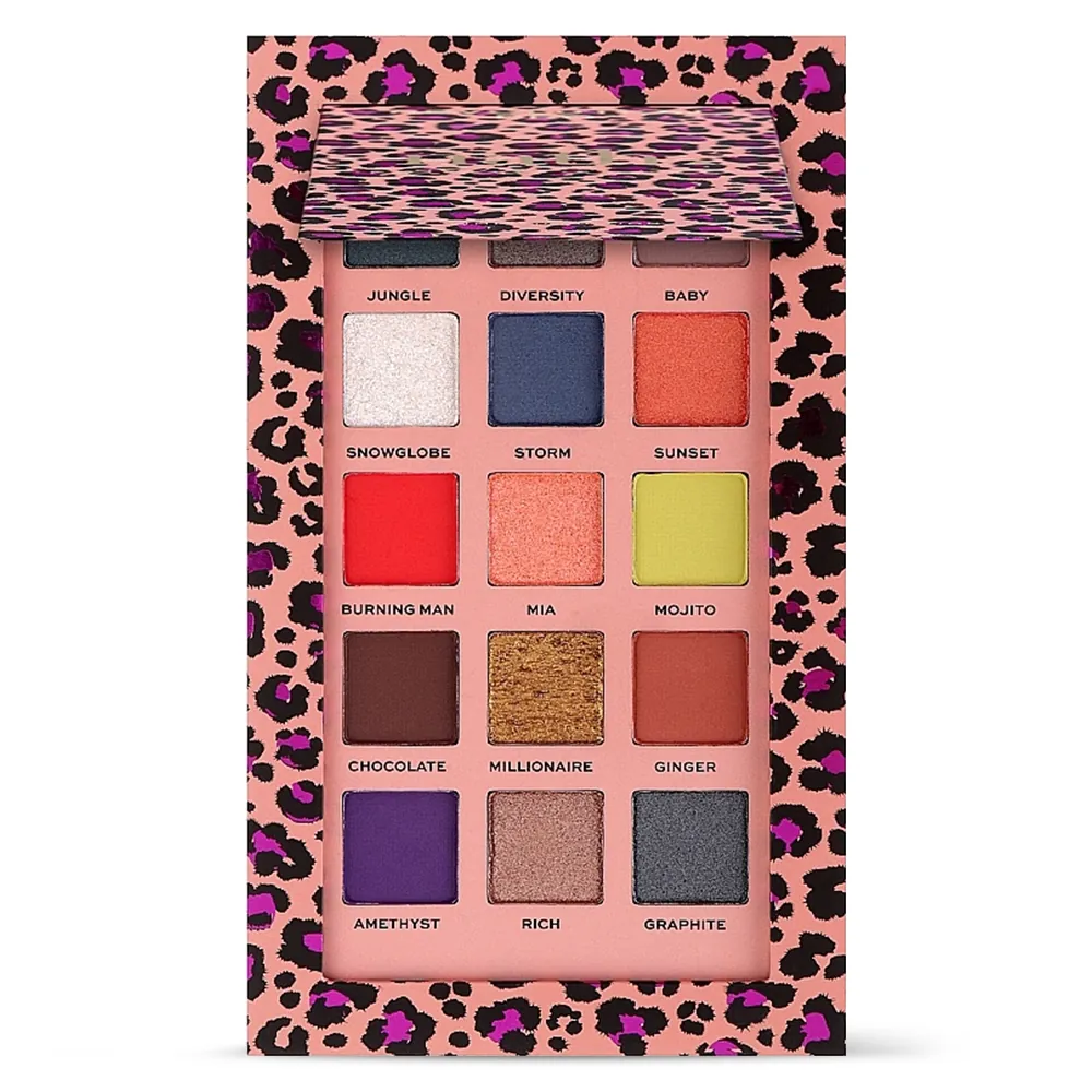 Paleta Farduri Revolution Pro Nath Collection Let`s Go Wild Shadow Palette