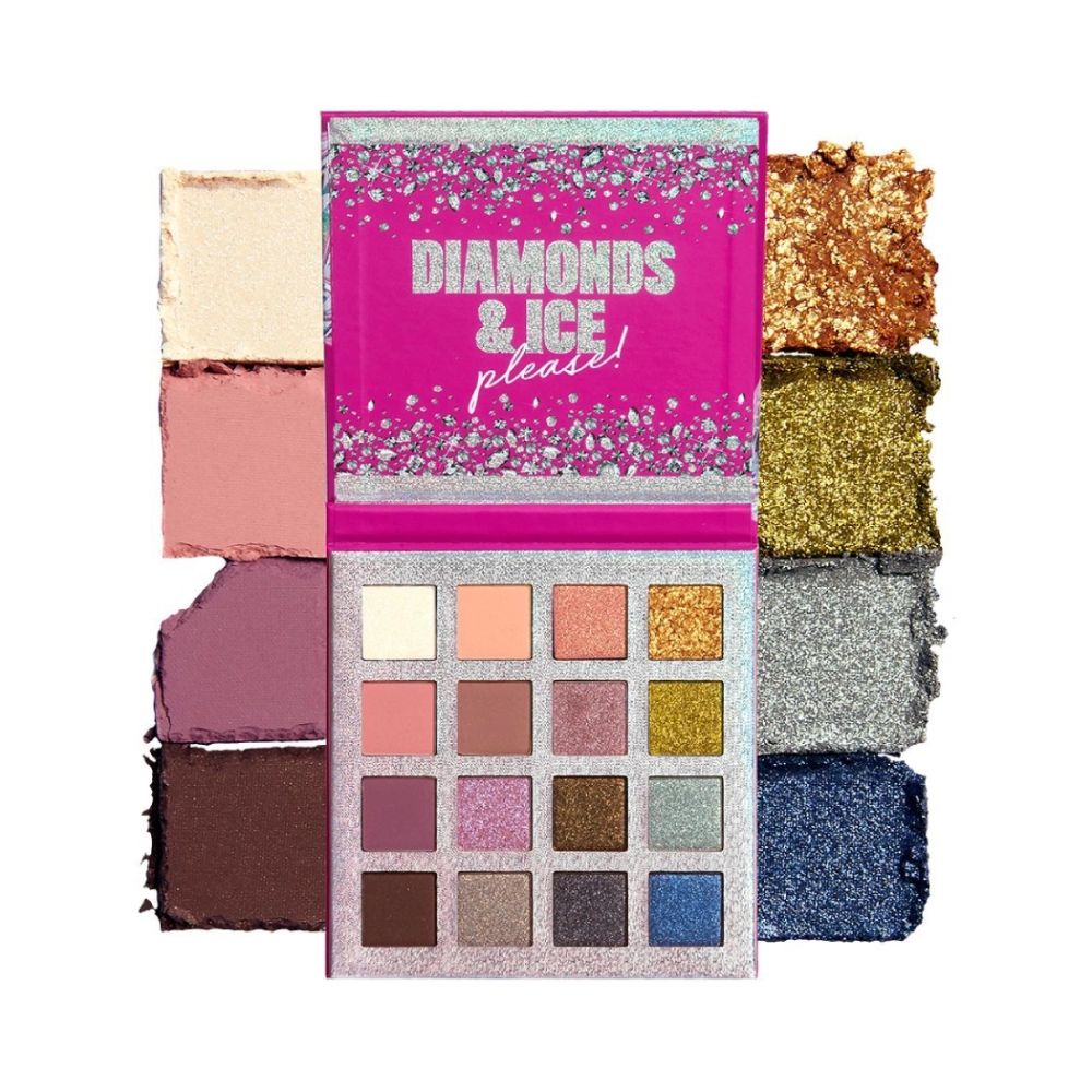 Paleta farduri NYX Professional Makeup D&I, Please Mega Shadow Palette