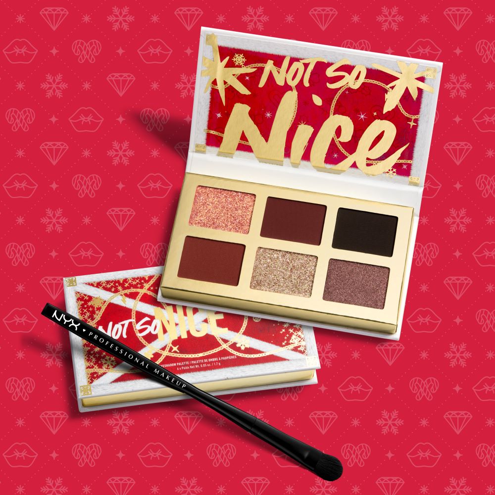 Paleta farduri NYX Professional Makeup Mrs. Claus Not So Nice