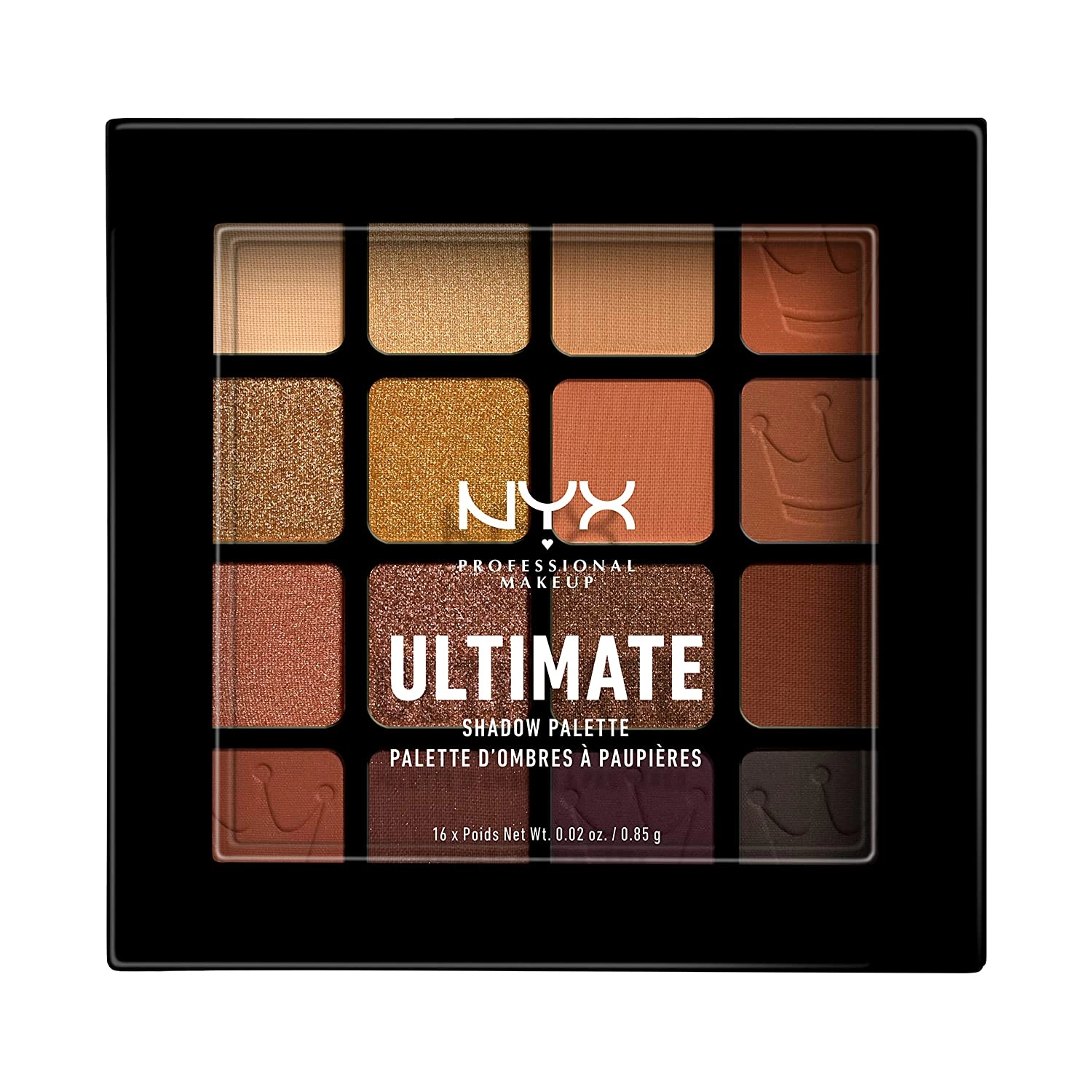 Paleta farduri NYX Professional Makeup Shadow Palette 16 Pan Ultimate Queen