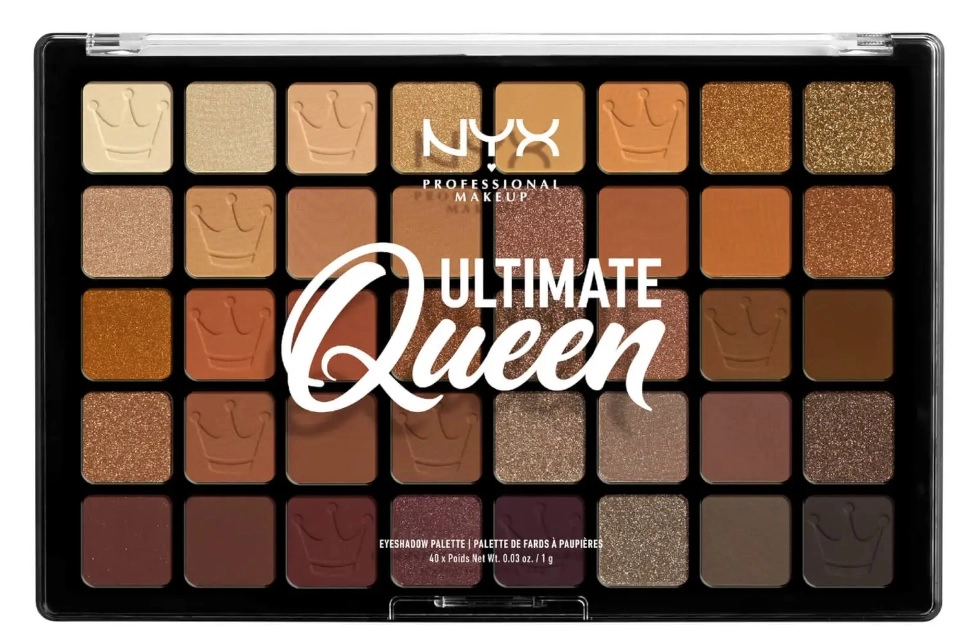 Paleta farduri NYX Professional Makeup Shadow Palette 40 Pan Ultimate Queen