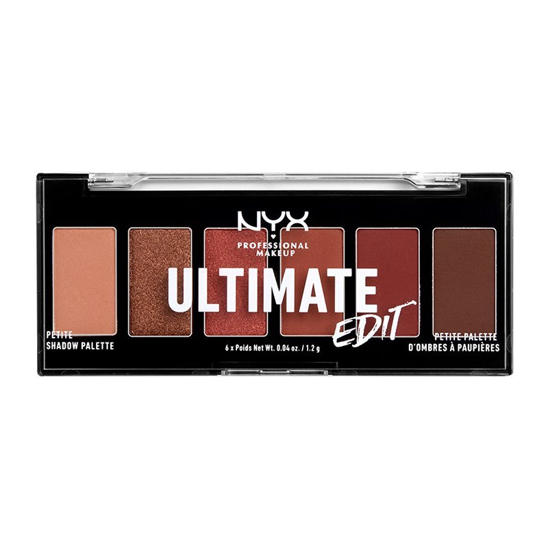 Paleta farduri NYX Professional Makeup Ultimate Edit Petite Warm Neutrals