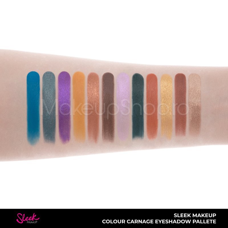 Paleta farduri Sleek MakeUP Colour Carnage
