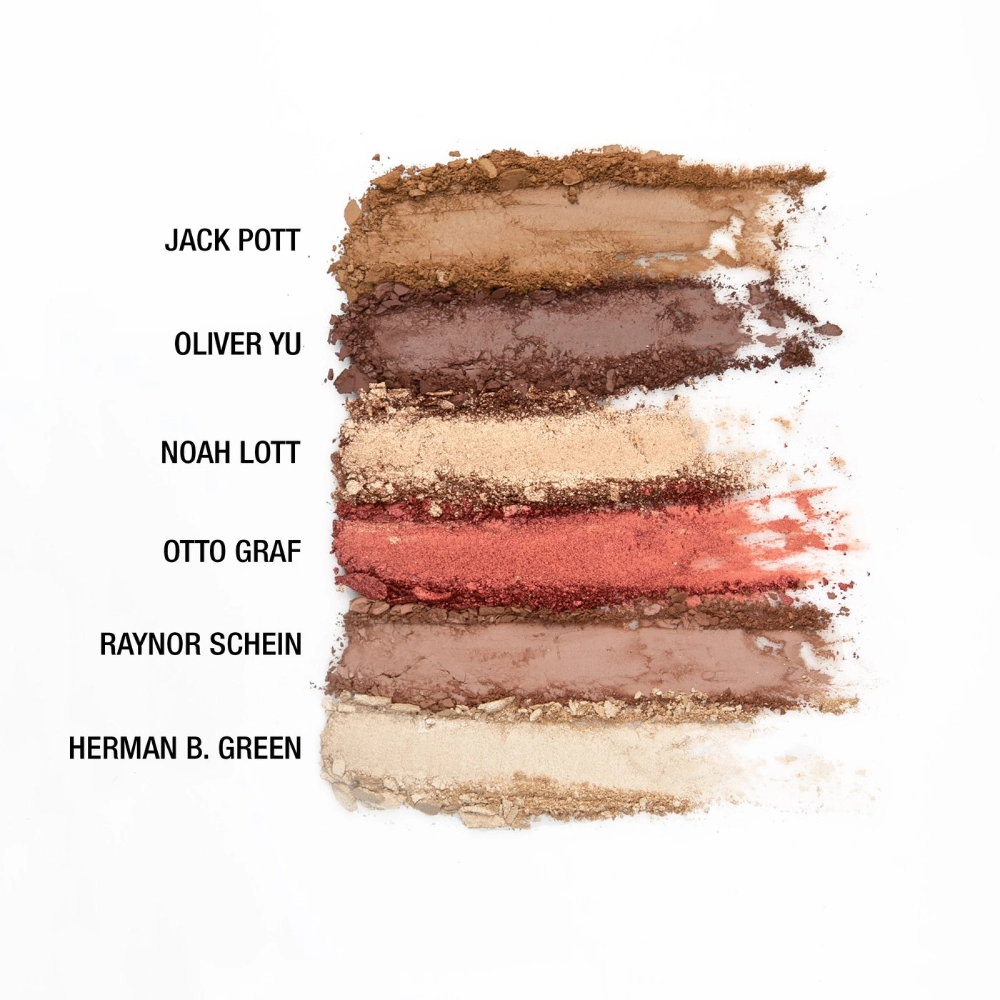 Paleta farduri theBalm Male Order First Class Male Eyeshadow Palette