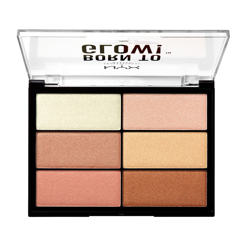Paleta Iluminatoare NYX Professional Makeup Born To Glow Highlighting Palette