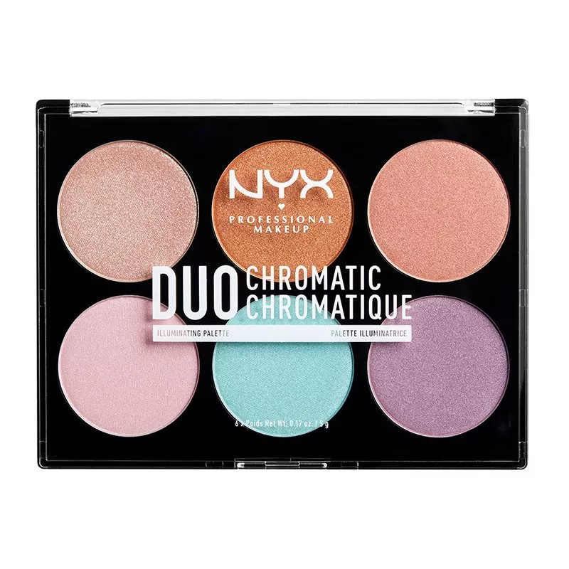 Paleta Iluminatoare NYX Professional Makeup Duo Chromatic Illuminating Palette